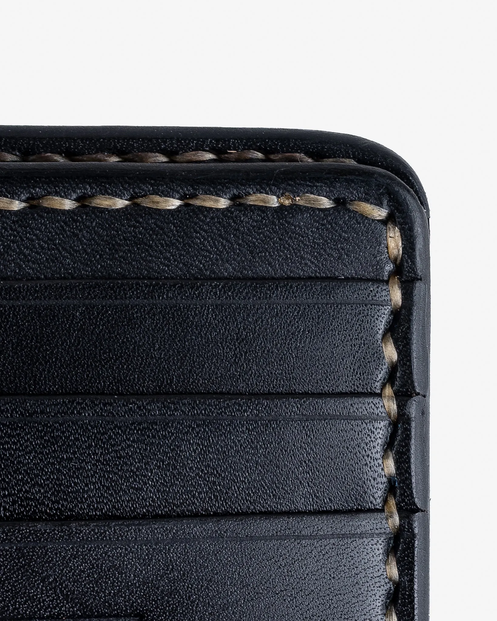 Small Shell Cordovan Wallet - Navy