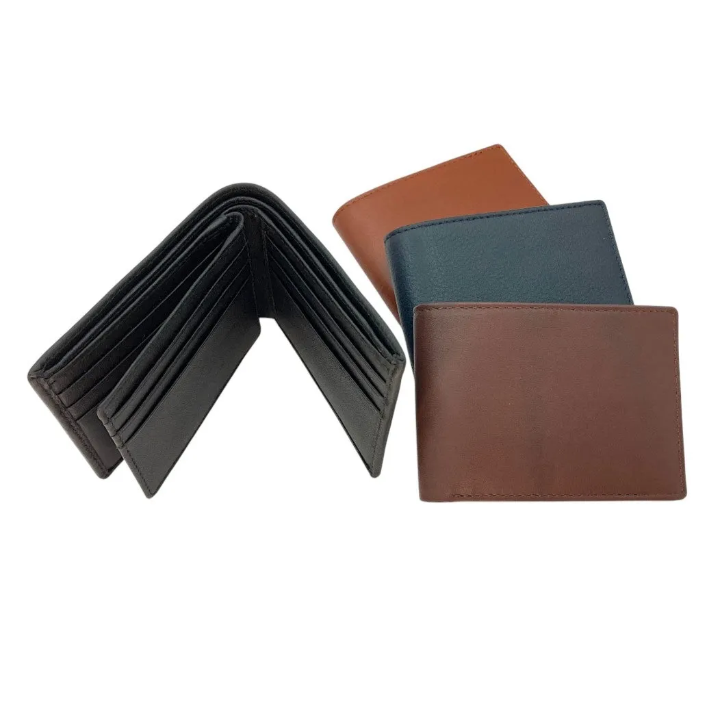 Smooth Top Grain Billfold Wallet # 1074 CC