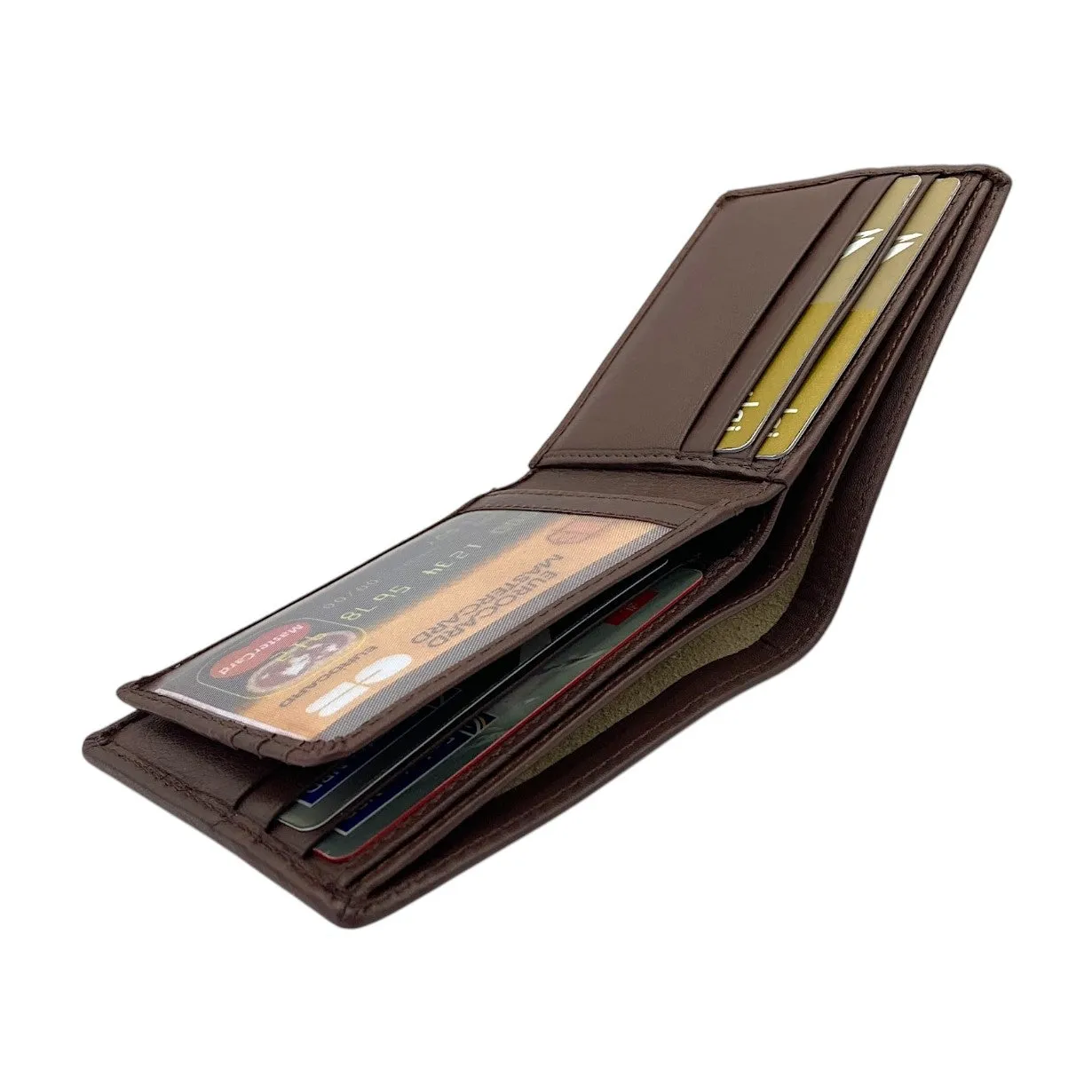 Smooth Top Grain Billfold Wallet # 1074 CC