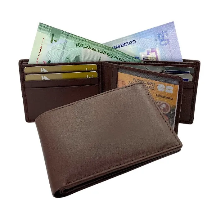Smooth Top Grain Billfold Wallet # 1074 CC