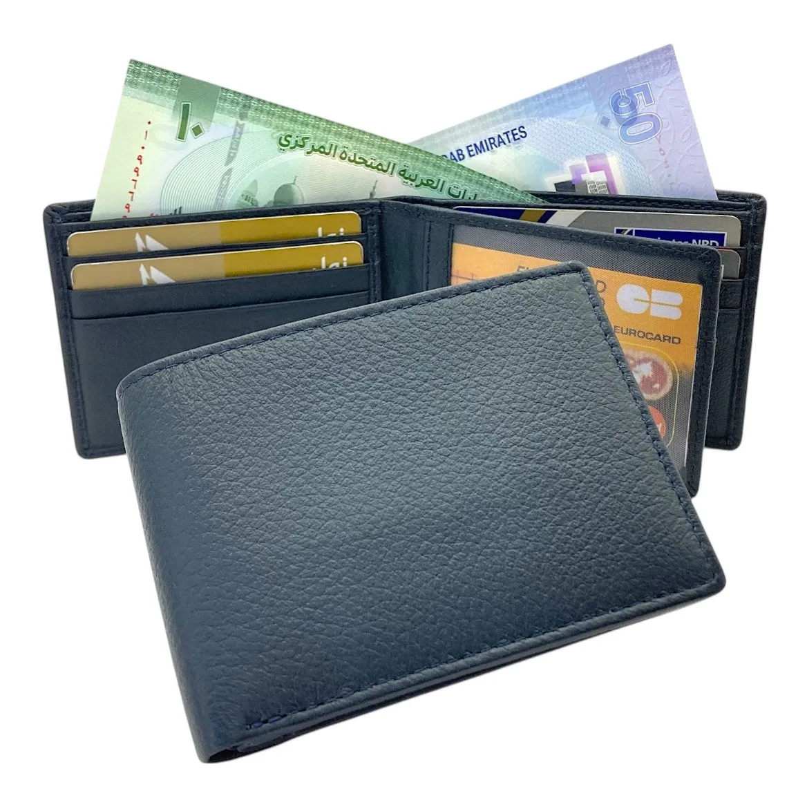 Smooth Top Grain Billfold Wallet # 1074 CC