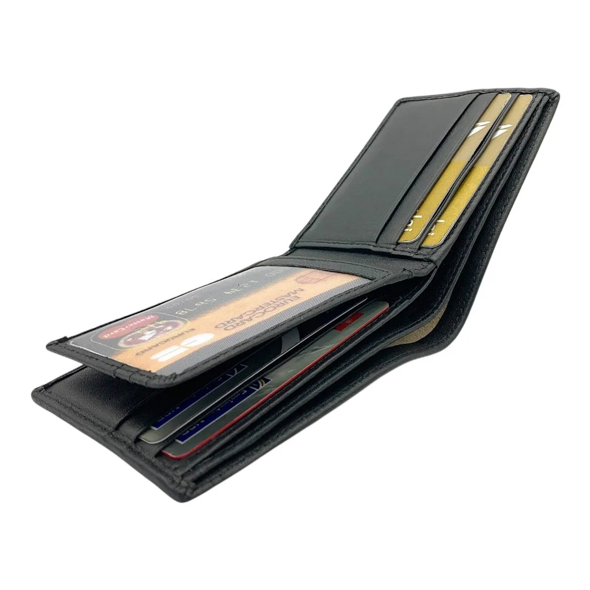 Smooth Top Grain Billfold Wallet # 1074 CC