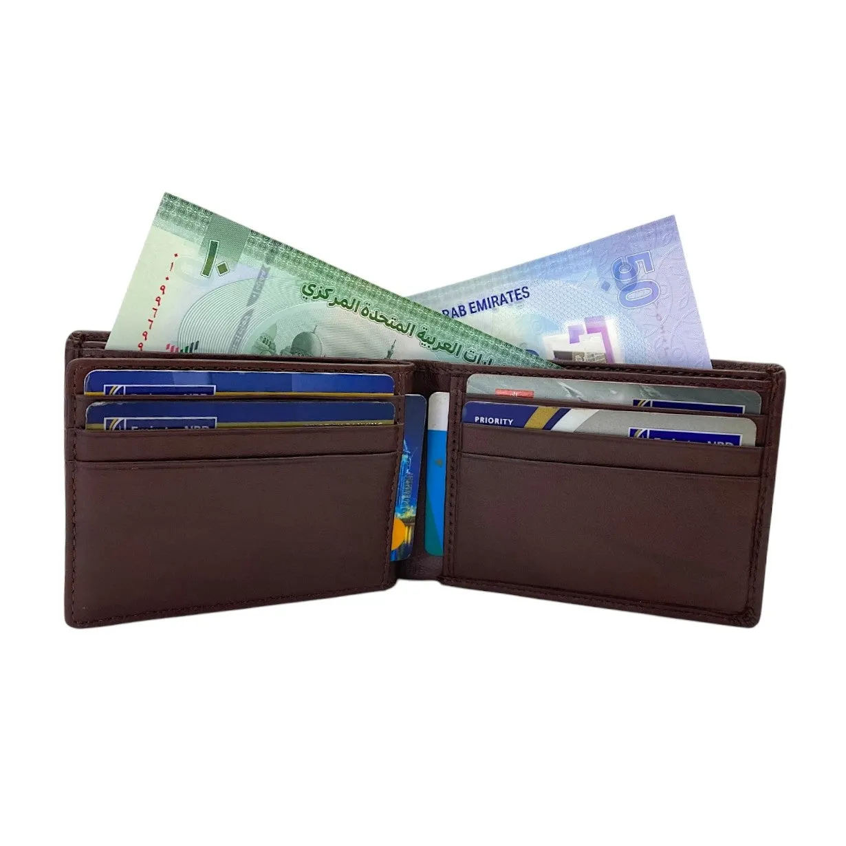 Smooth Top Grain Billfold Wallet # 1074 CC