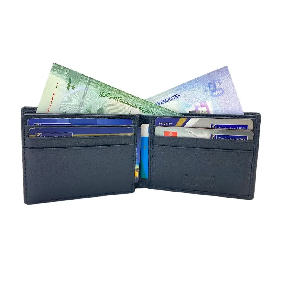 Smooth Top Grain Billfold Wallet # 1074 CC