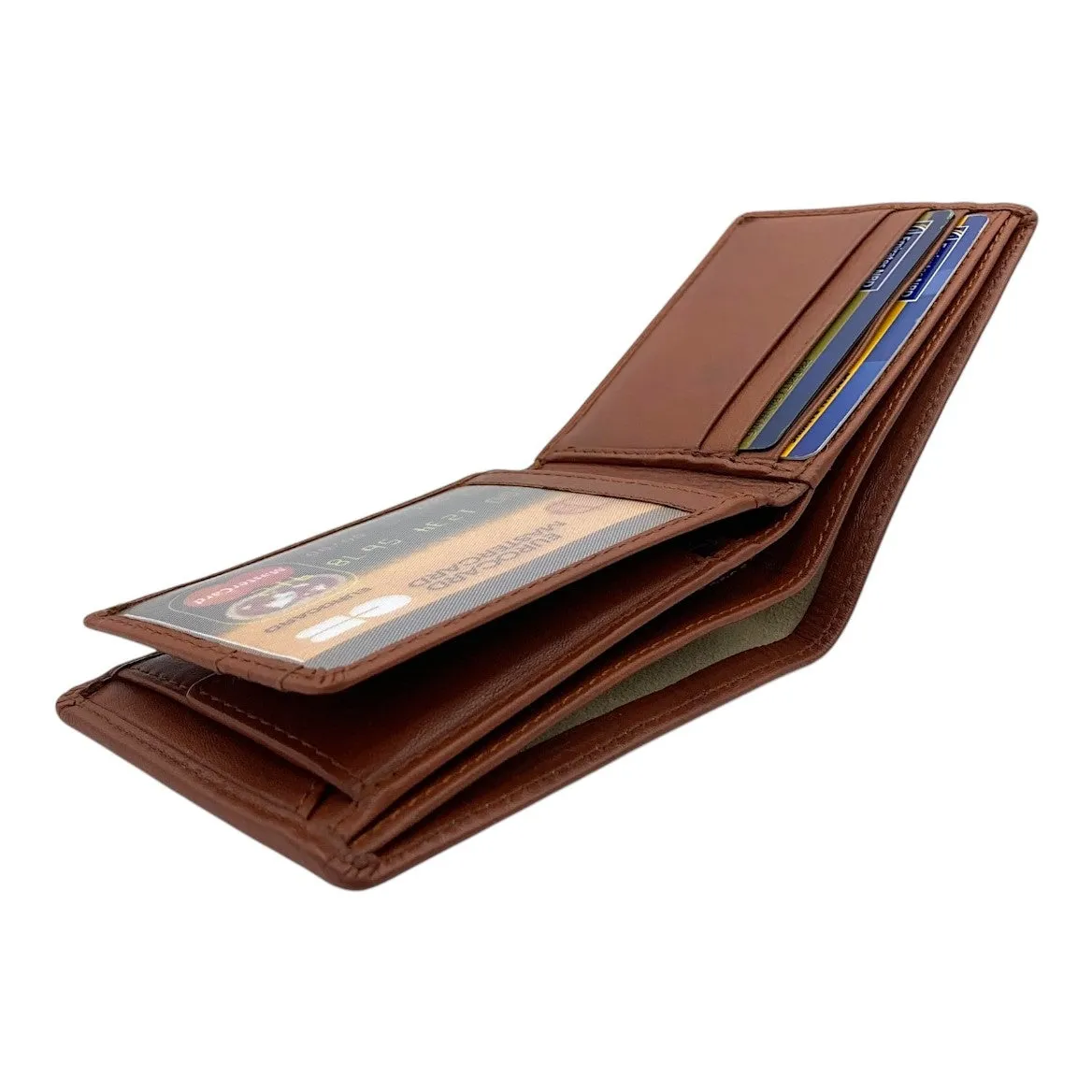 Smooth Top Grain Billfold Wallet # 1074 CP