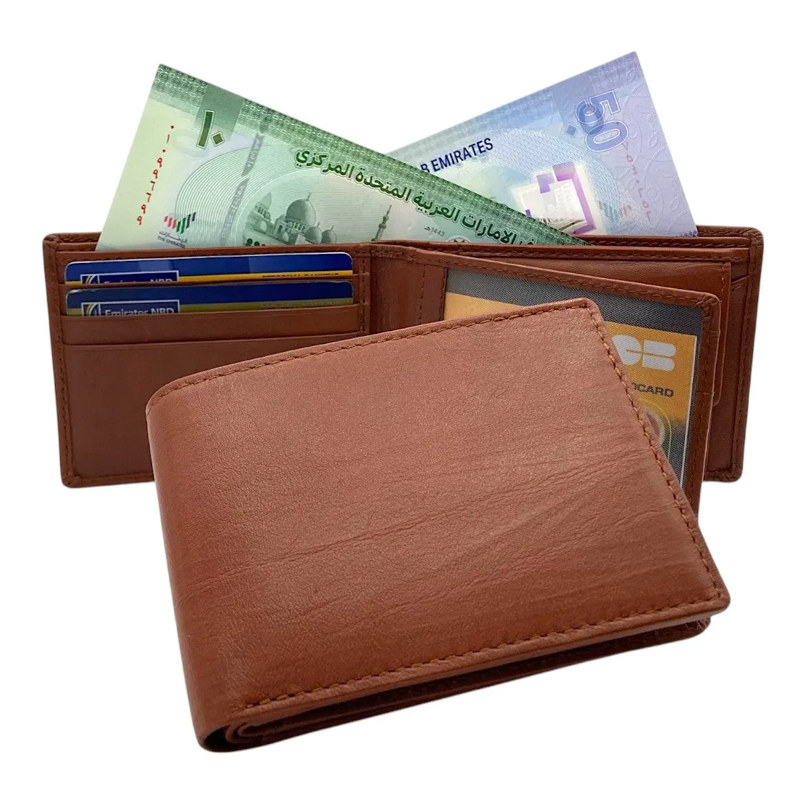 Smooth Top Grain Billfold Wallet # 1074 CP