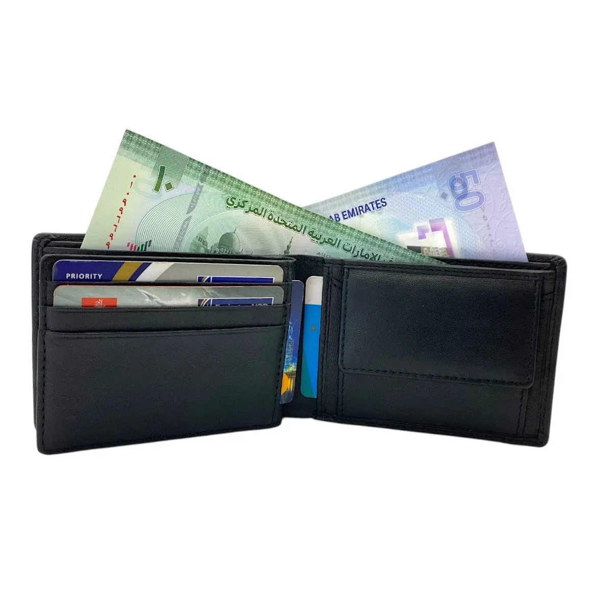Smooth Top Grain Billfold Wallet # 1074 CP