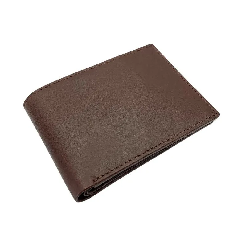 Smooth Top Grain Billfold Wallet # 1074 CP