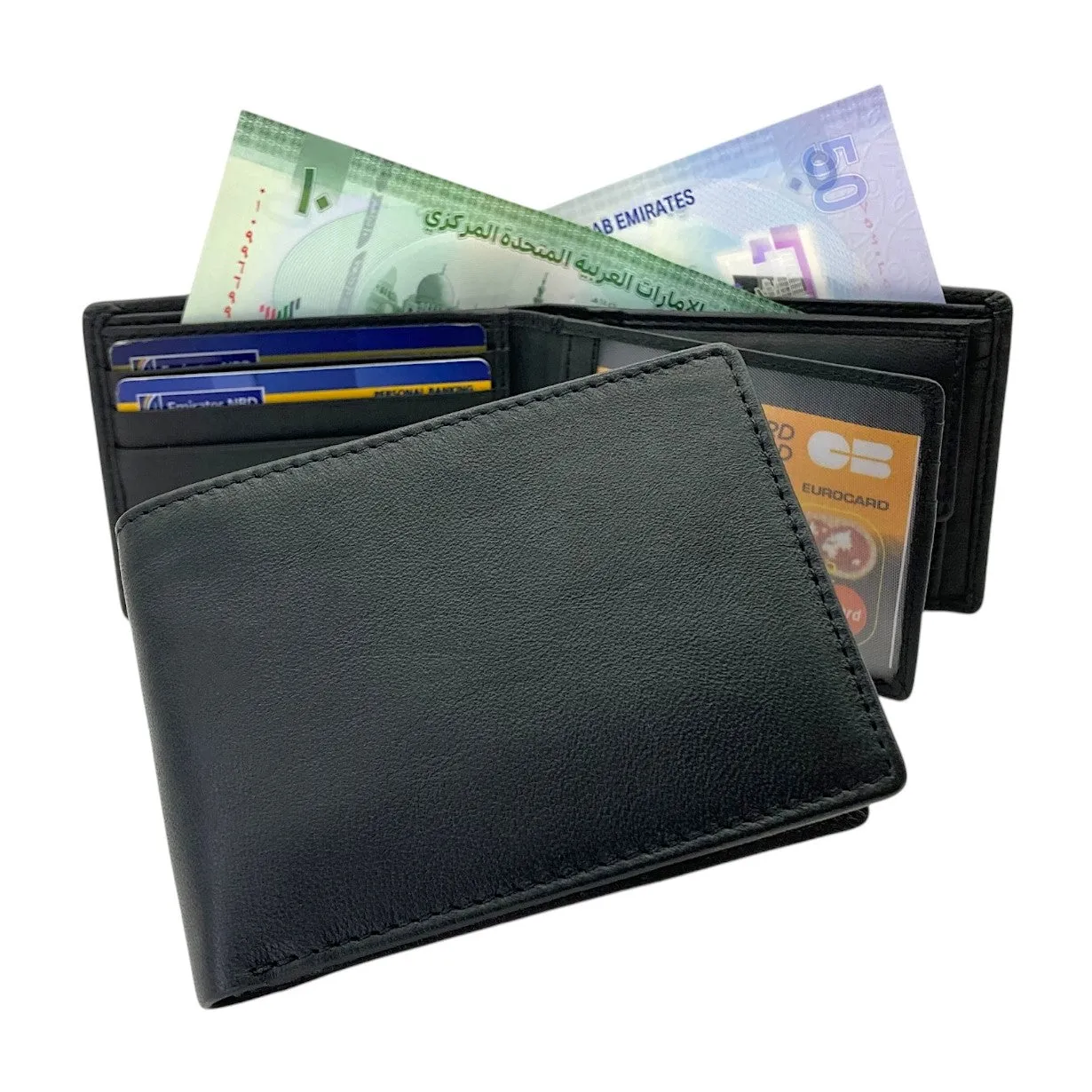 Smooth Top Grain Billfold Wallet # 1074 CP