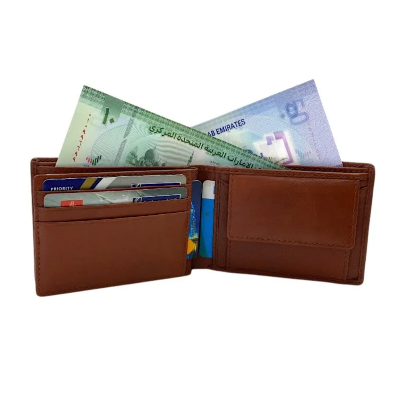Smooth Top Grain Billfold Wallet # 1074 CP