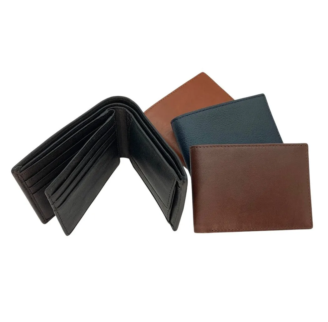 Smooth Top Grain Billfold Wallet # 1074 CP