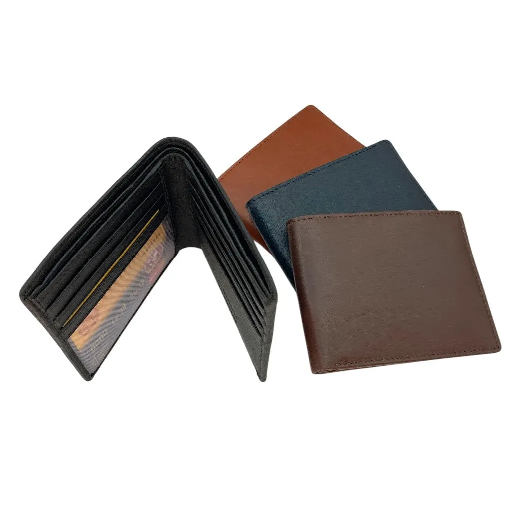 Smooth Top Grain Billfold Wallet # 1138 CC
