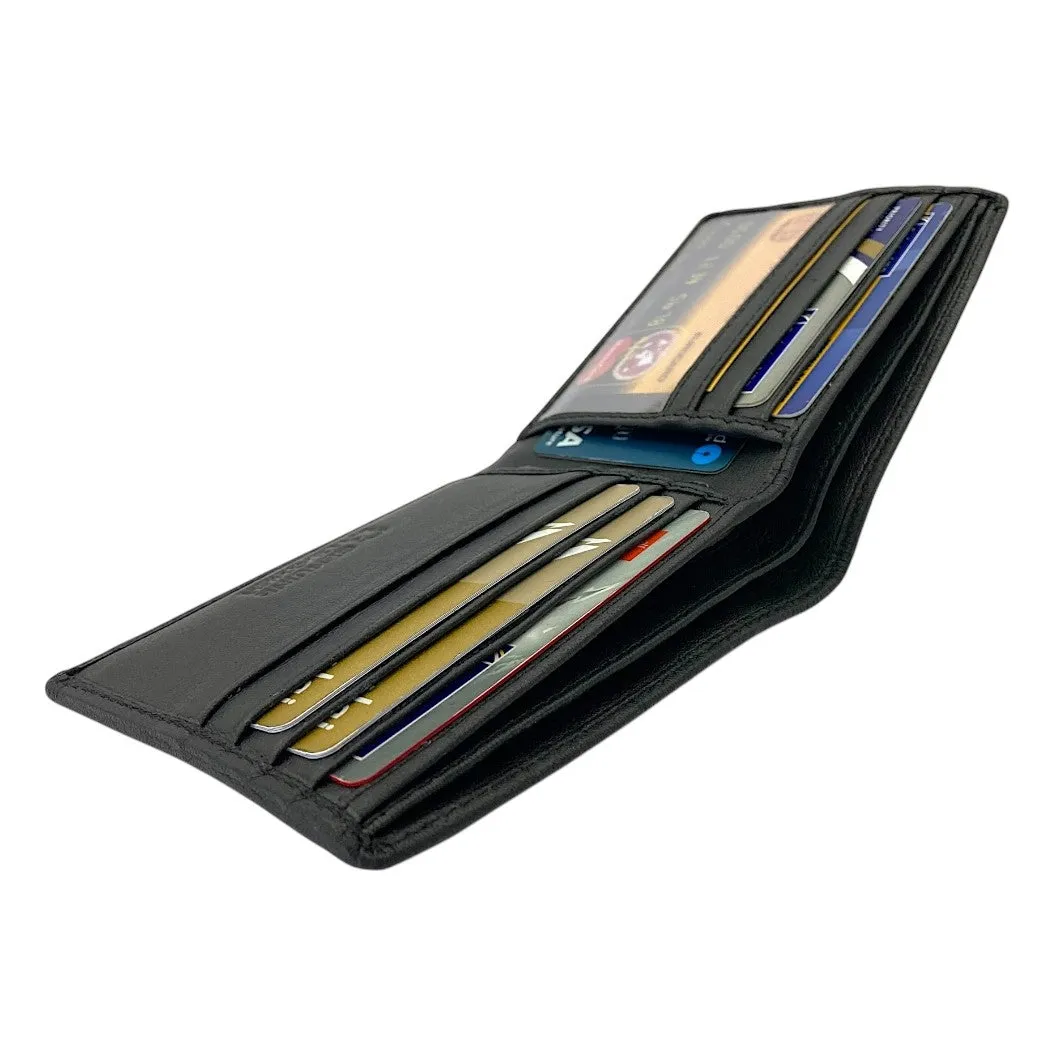 Smooth Top Grain Billfold Wallet # 1138 CC