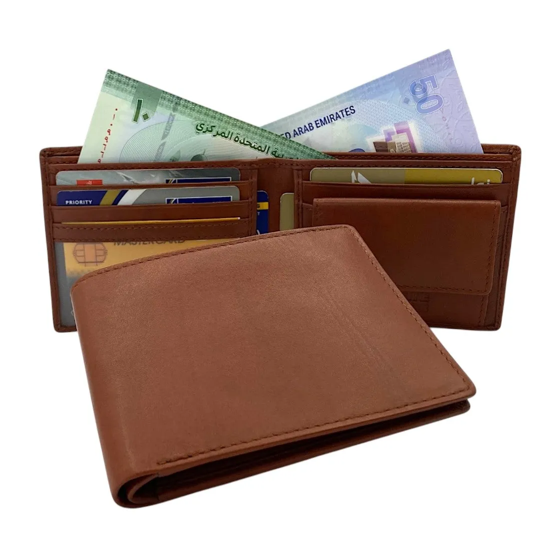 Smooth Top Grain Billfold Wallet # 1138N-CP
