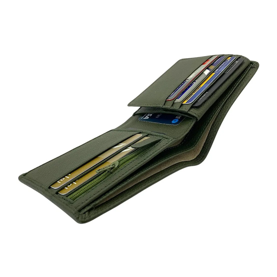 Smooth Top Grain Billfold Wallet # 1244S-ZIP