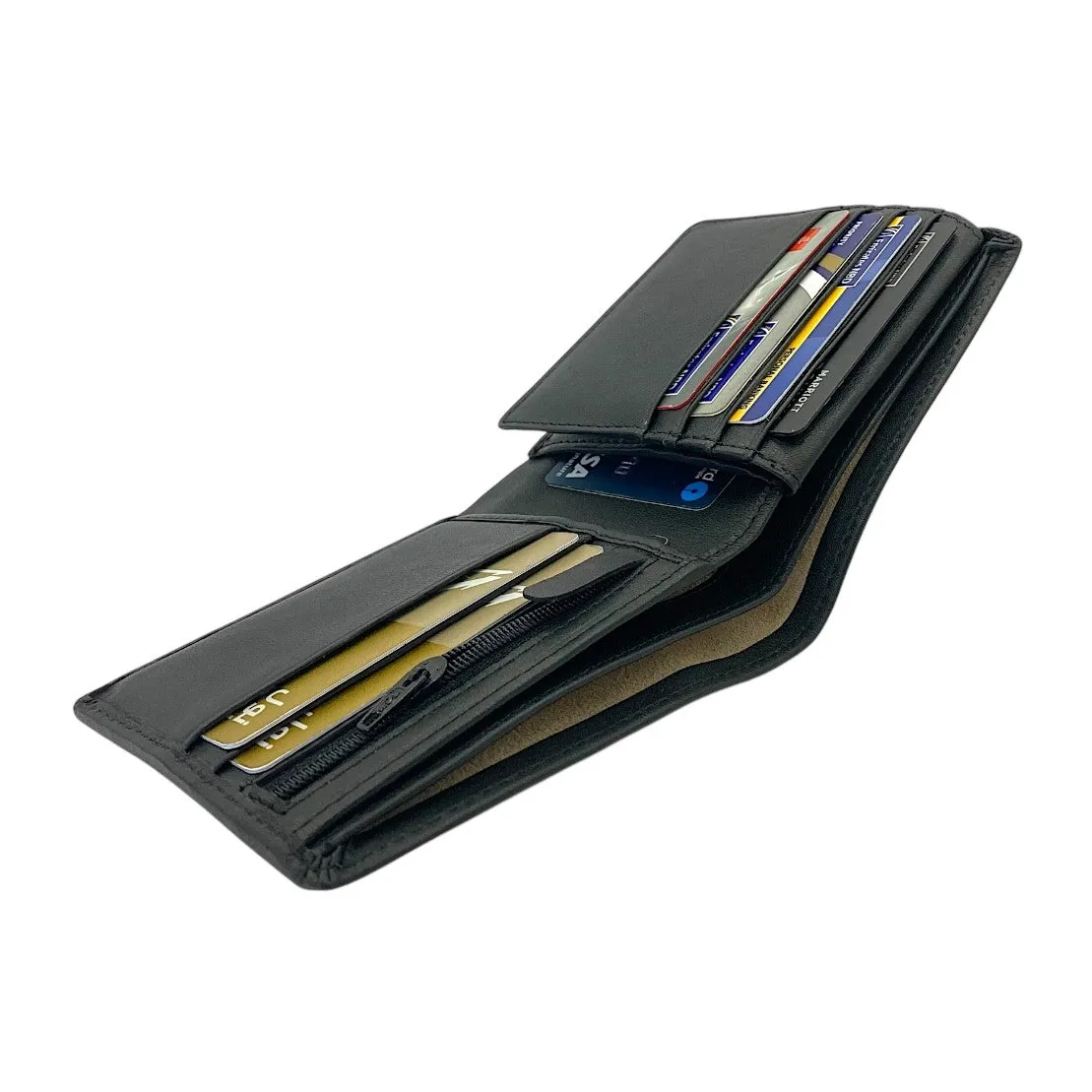 Smooth Top Grain Billfold Wallet # 1244S-ZIP