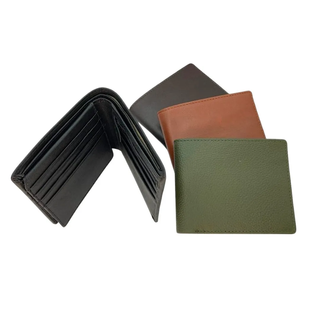 Smooth Top Grain Billfold Wallet # 1244S-ZIP