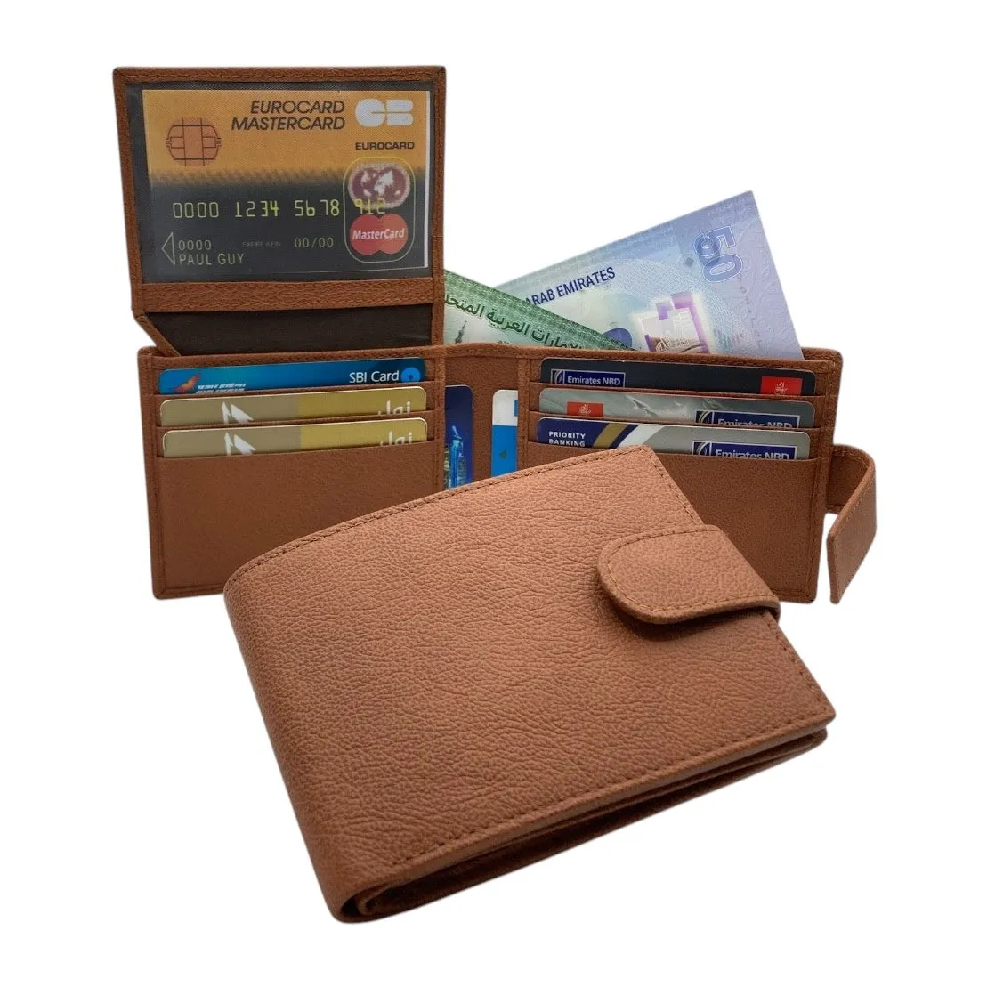 Smooth Top Grain Billfold Wallet # 1347 CC LOOP