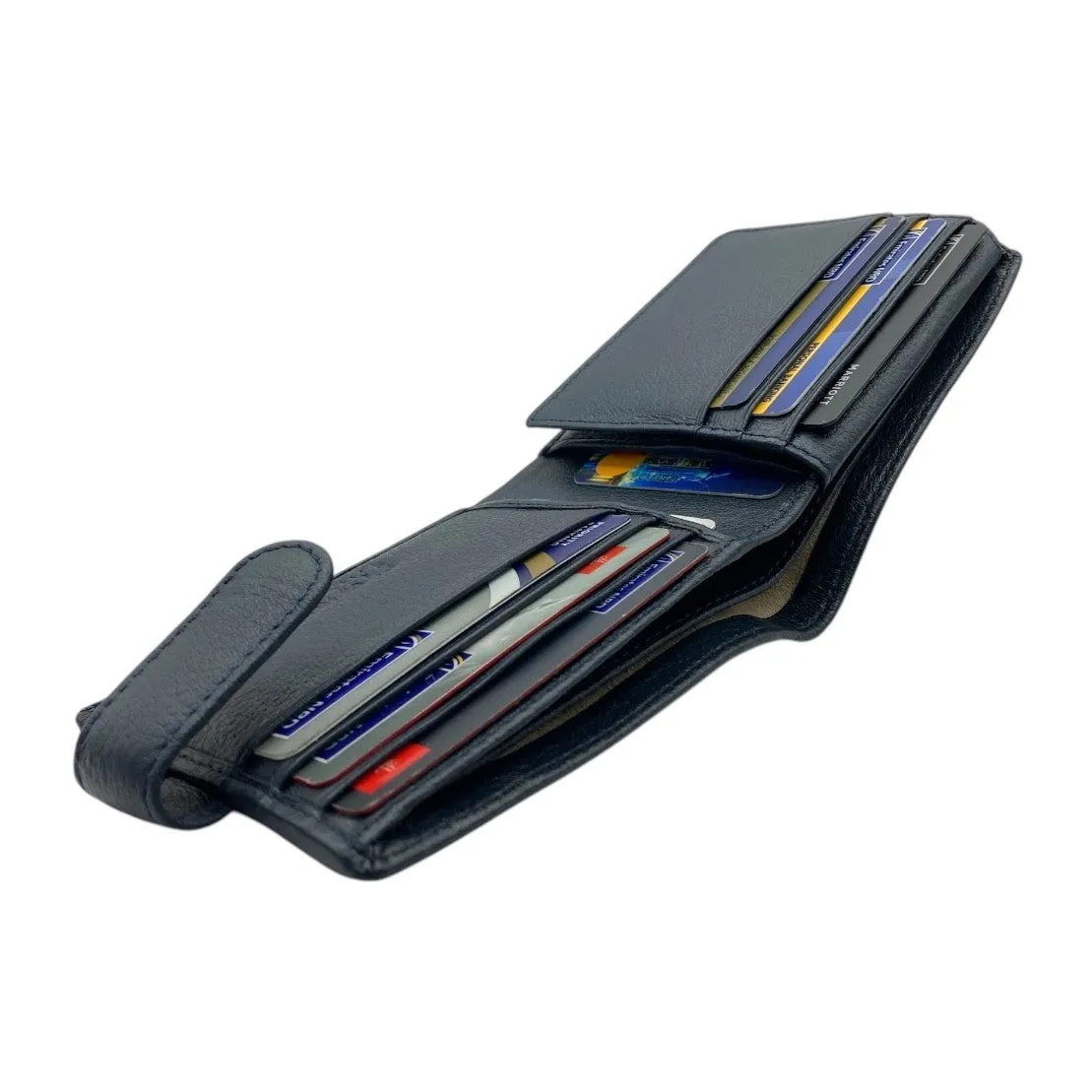 Smooth Top Grain Billfold Wallet # 1347 CC LOOP