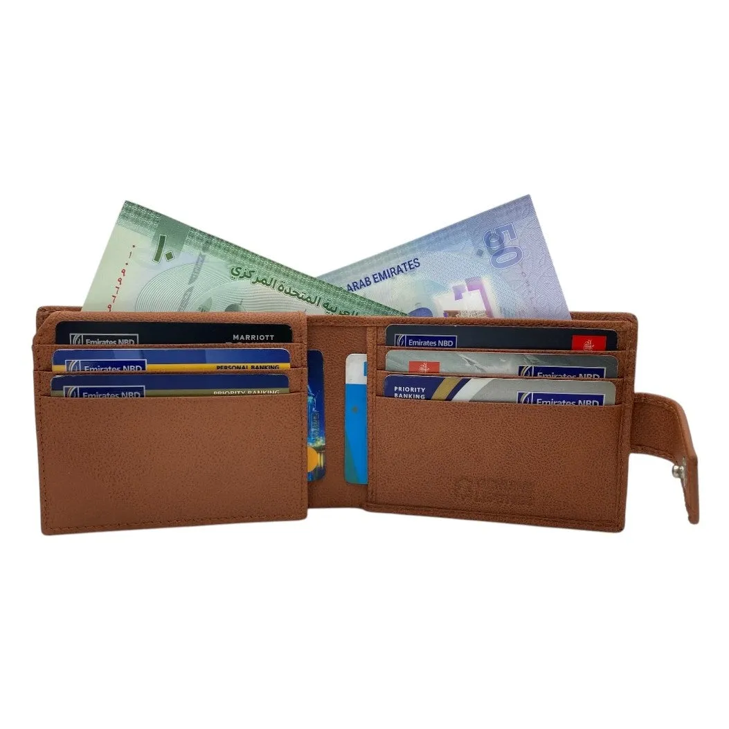 Smooth Top Grain Billfold Wallet # 1347 CC LOOP