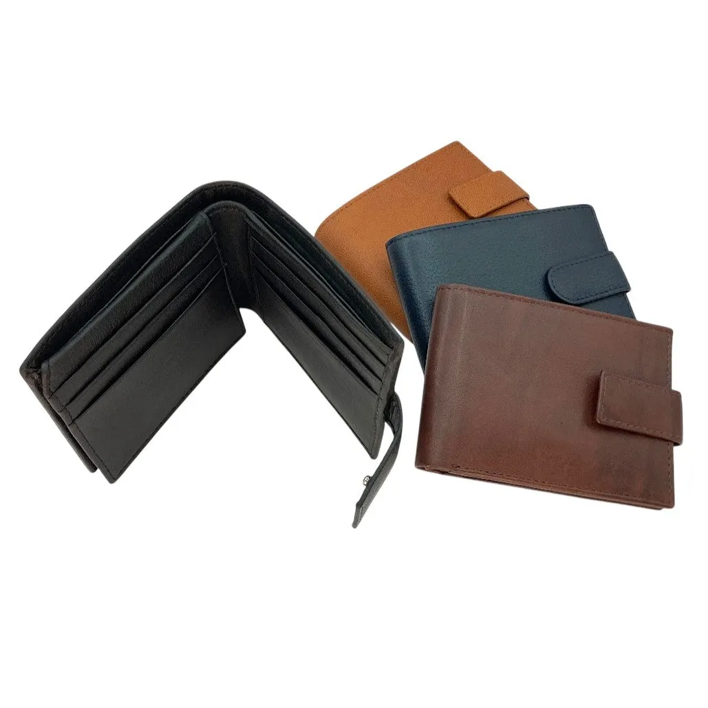 Smooth Top Grain Billfold Wallet # 1347 CC LOOP