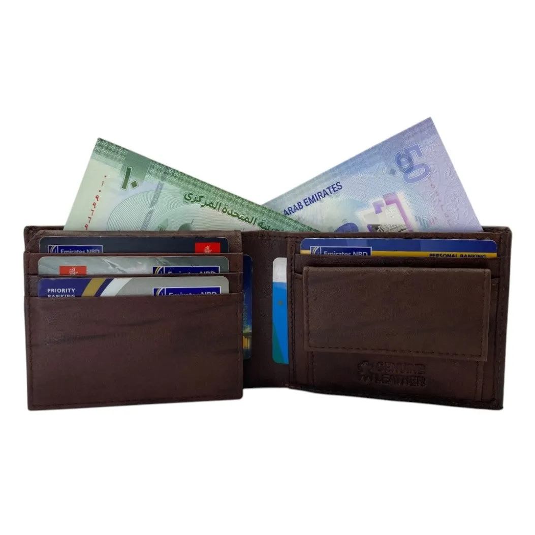 Smooth Top Grain Billfold Wallet # 1347 CP