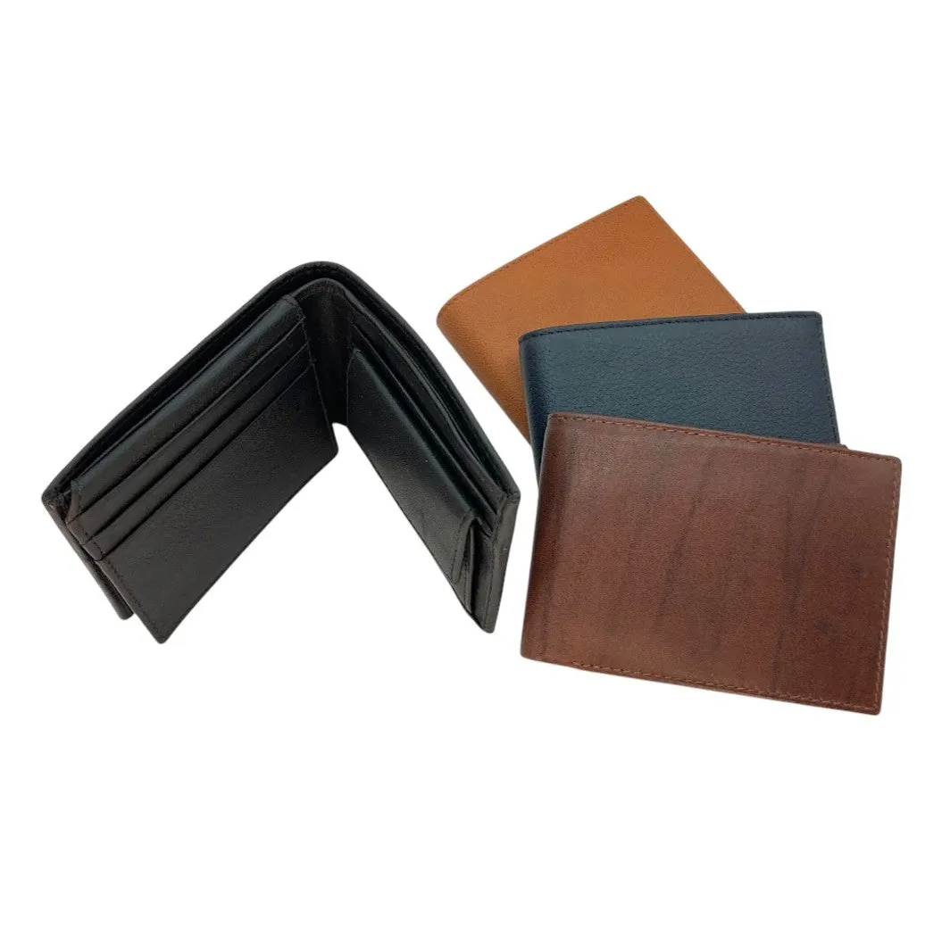 Smooth Top Grain Billfold Wallet # 1347 CP