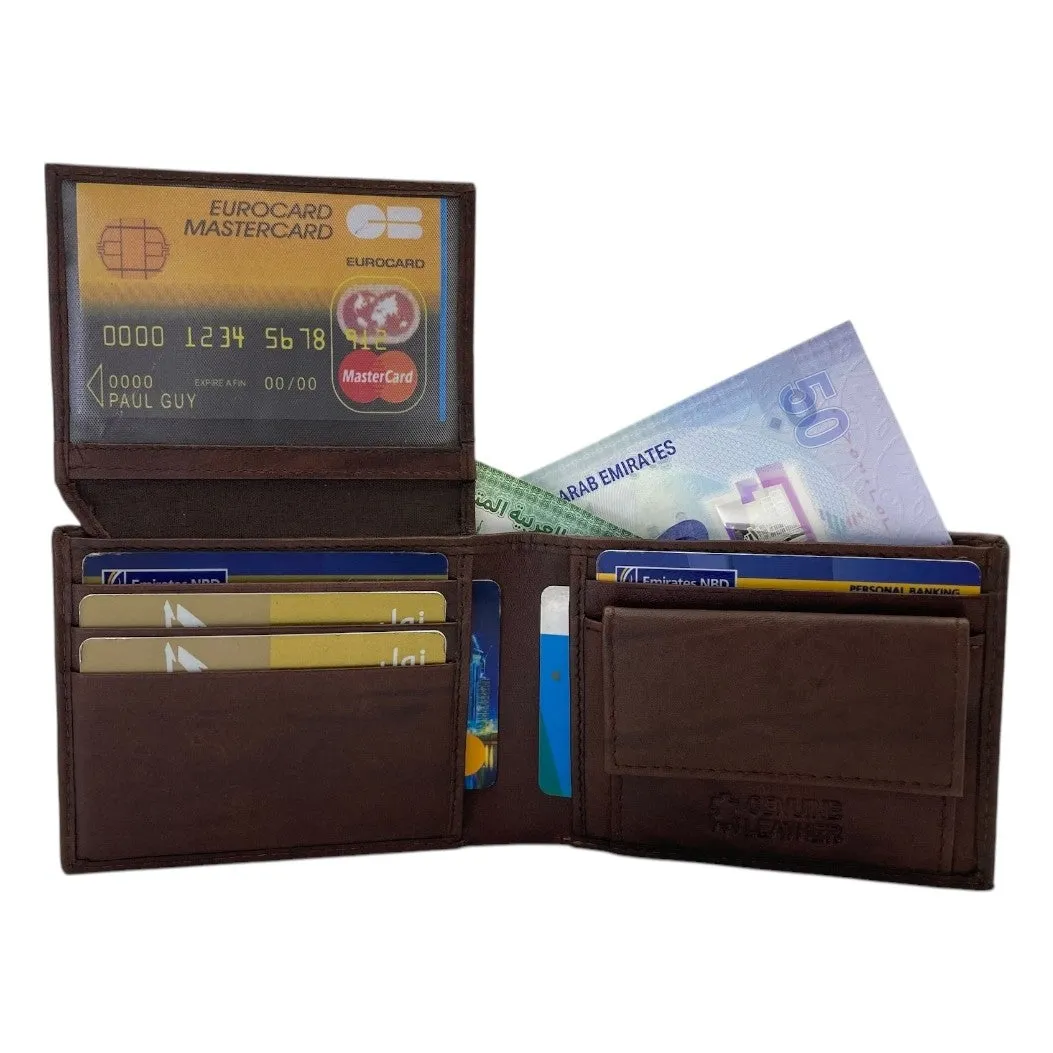 Smooth Top Grain Billfold Wallet # 1347 CP