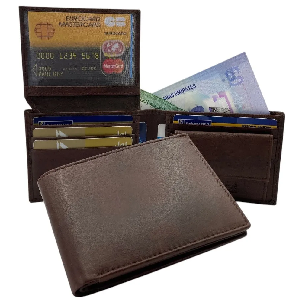 Smooth Top Grain Billfold Wallet # 1347 CP