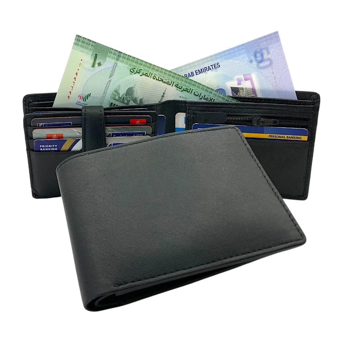 Smooth Top Grain Billfold Wallet # 4696 CP ZIP