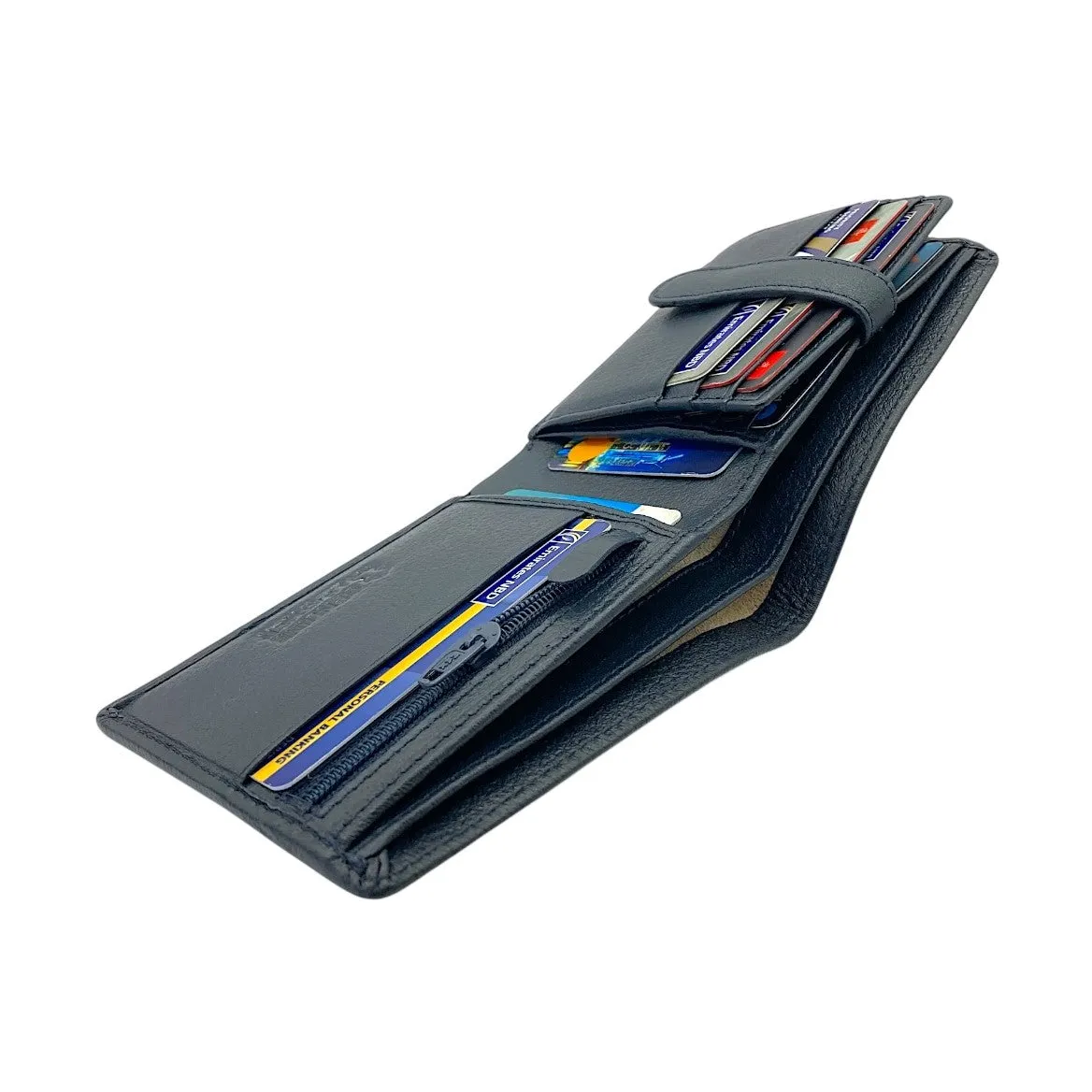 Smooth Top Grain Billfold Wallet # 4696 CP ZIP
