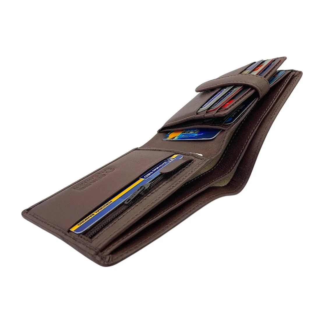 Smooth Top Grain Billfold Wallet # 4696 CP ZIP