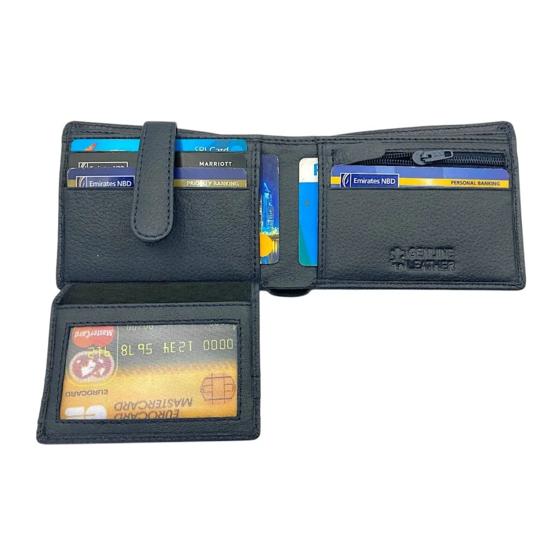 Smooth Top Grain Billfold Wallet # 4696 CP ZIP
