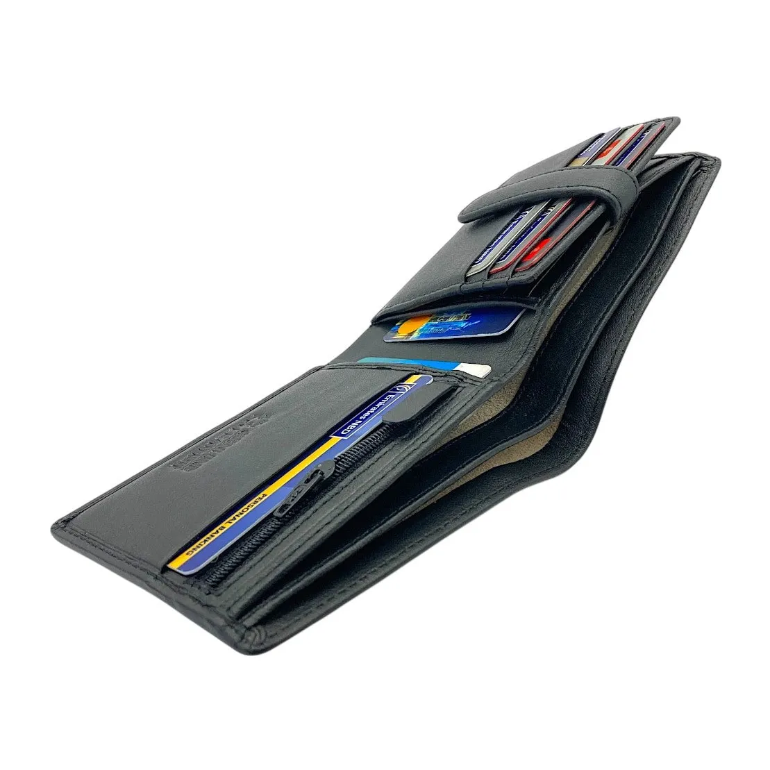 Smooth Top Grain Billfold Wallet # 4696 CP ZIP