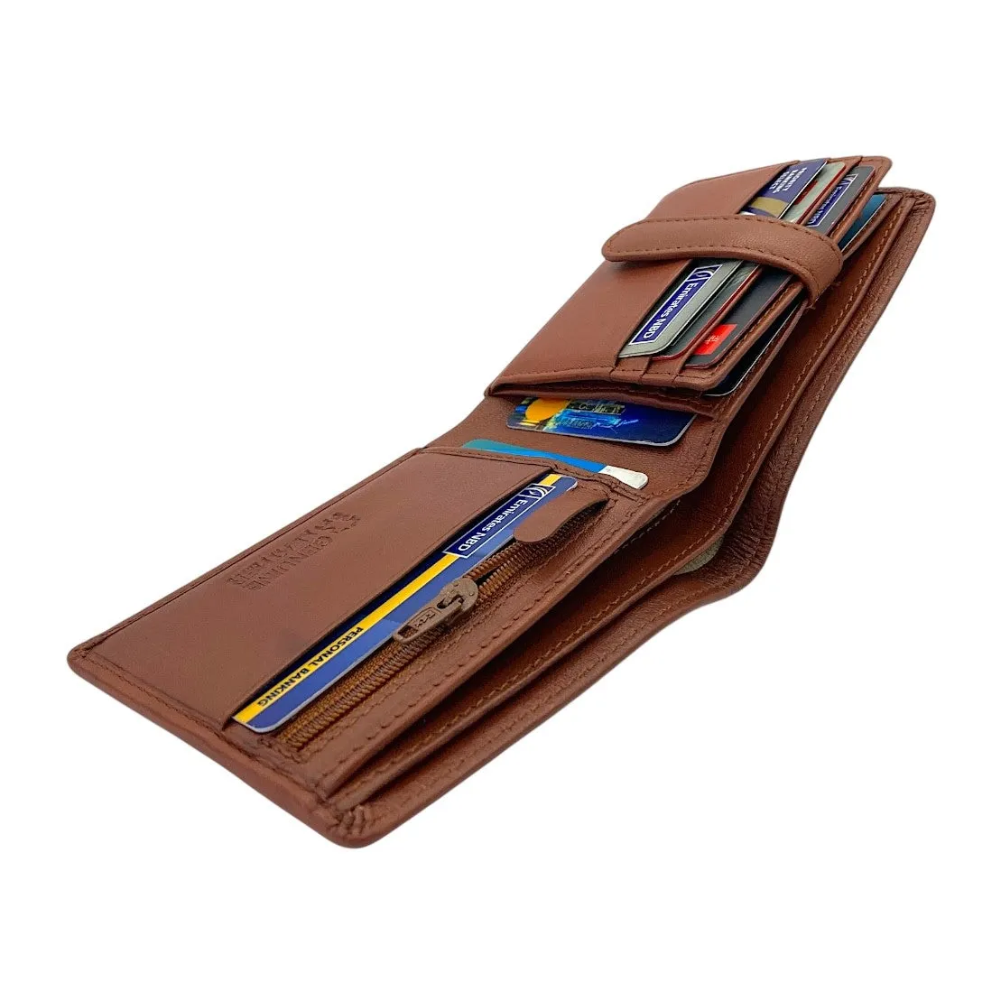 Smooth Top Grain Billfold Wallet # 4696 CP ZIP
