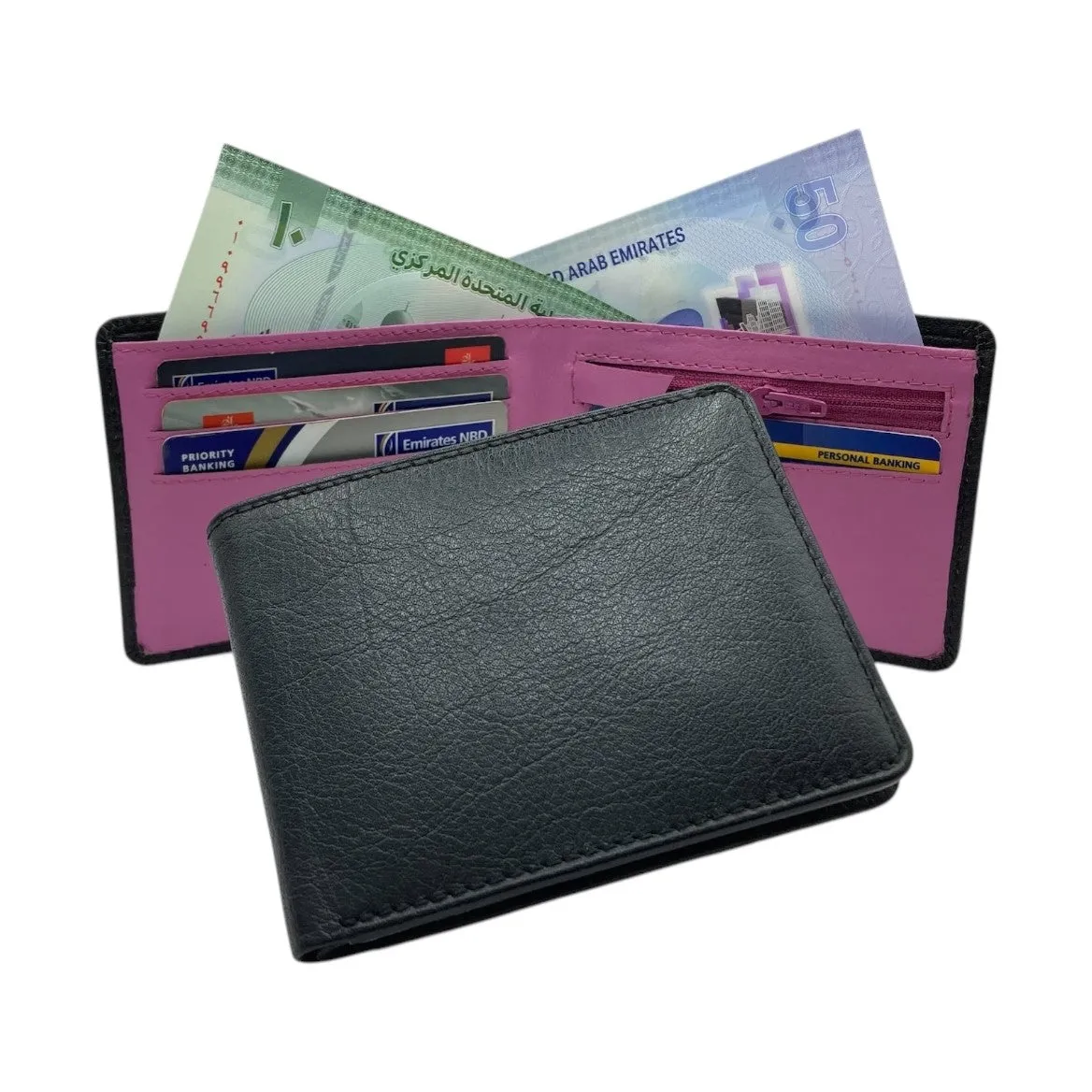 Smooth Top Grain Billfold Wallet # 4706 CC-ZIP
