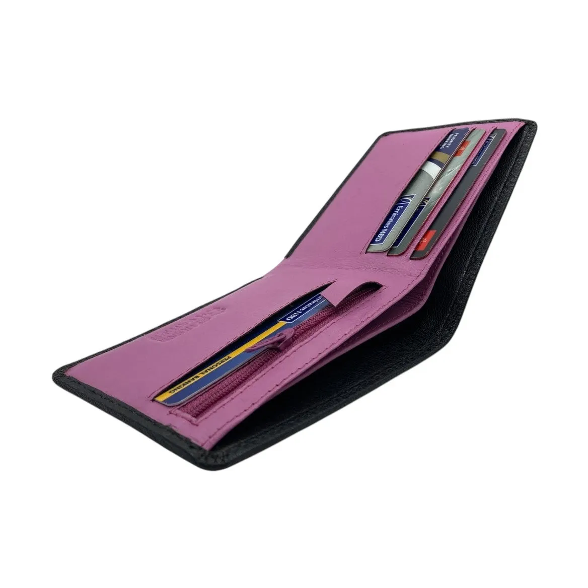 Smooth Top Grain Billfold Wallet # 4706 CC-ZIP