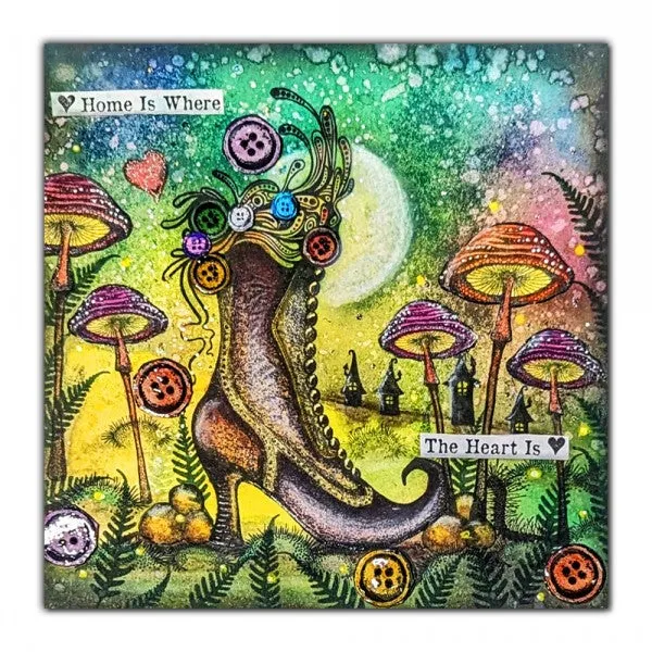 Snailcap Mushrooms Stamp Lavinia LAV852