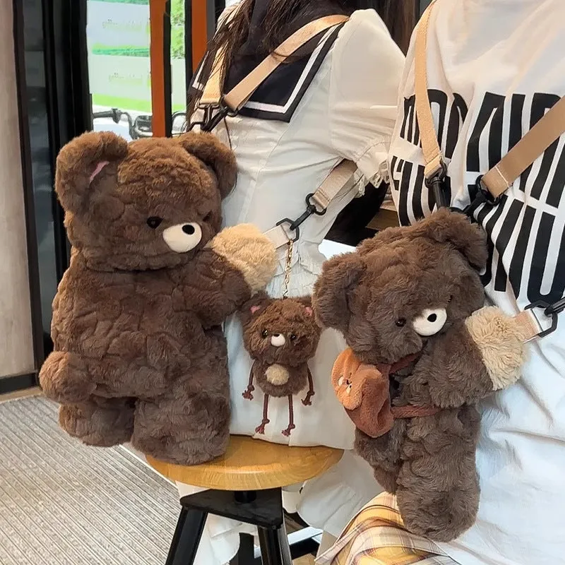 Snuggle Bear Cling Backpack
