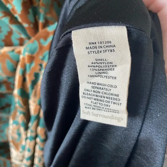 Soft Surroundings Shae Dress Size 3XL
