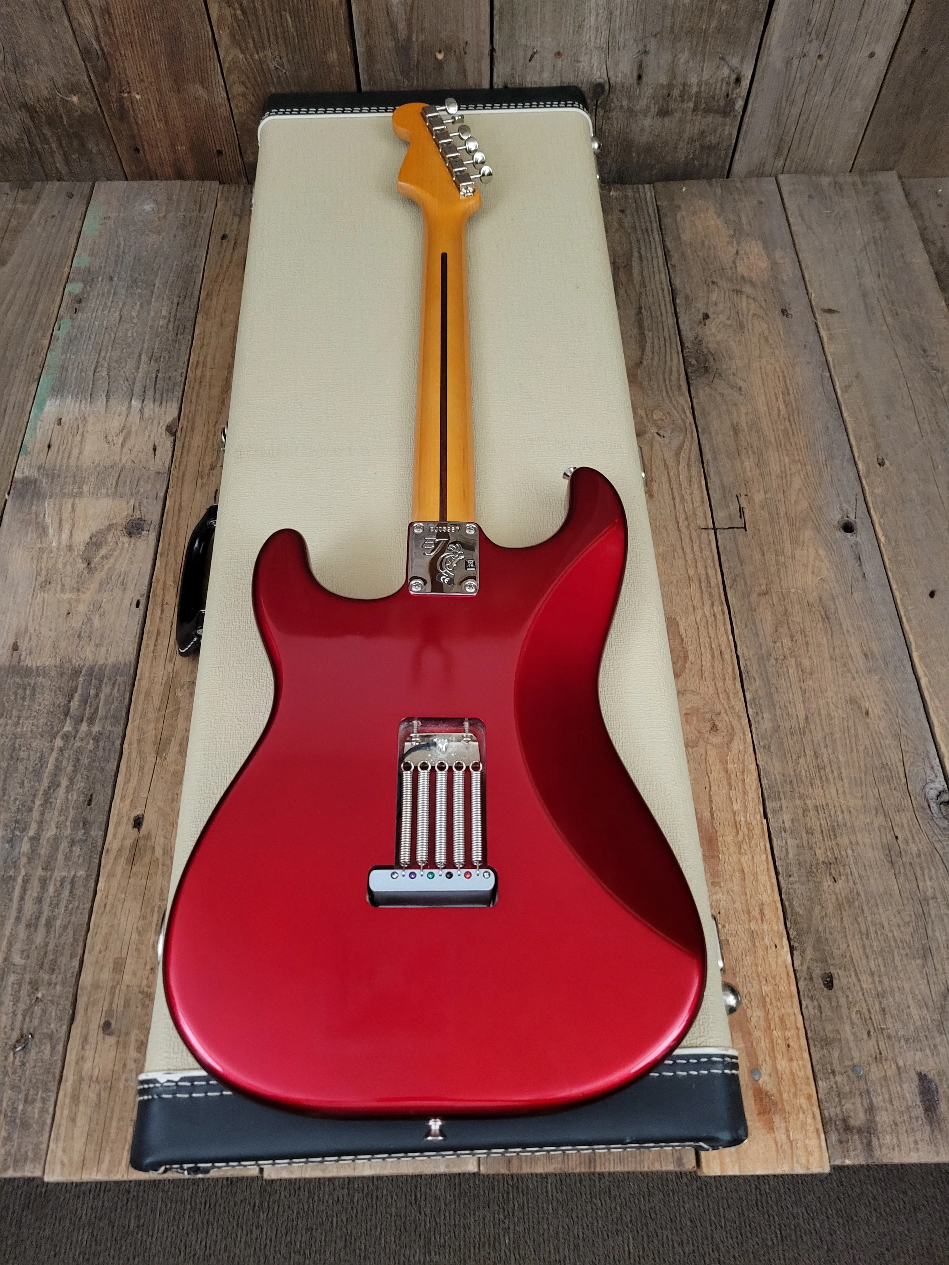 SOLD - Fender Stratocaster Eric Johnson 2006 Candy Apple Red