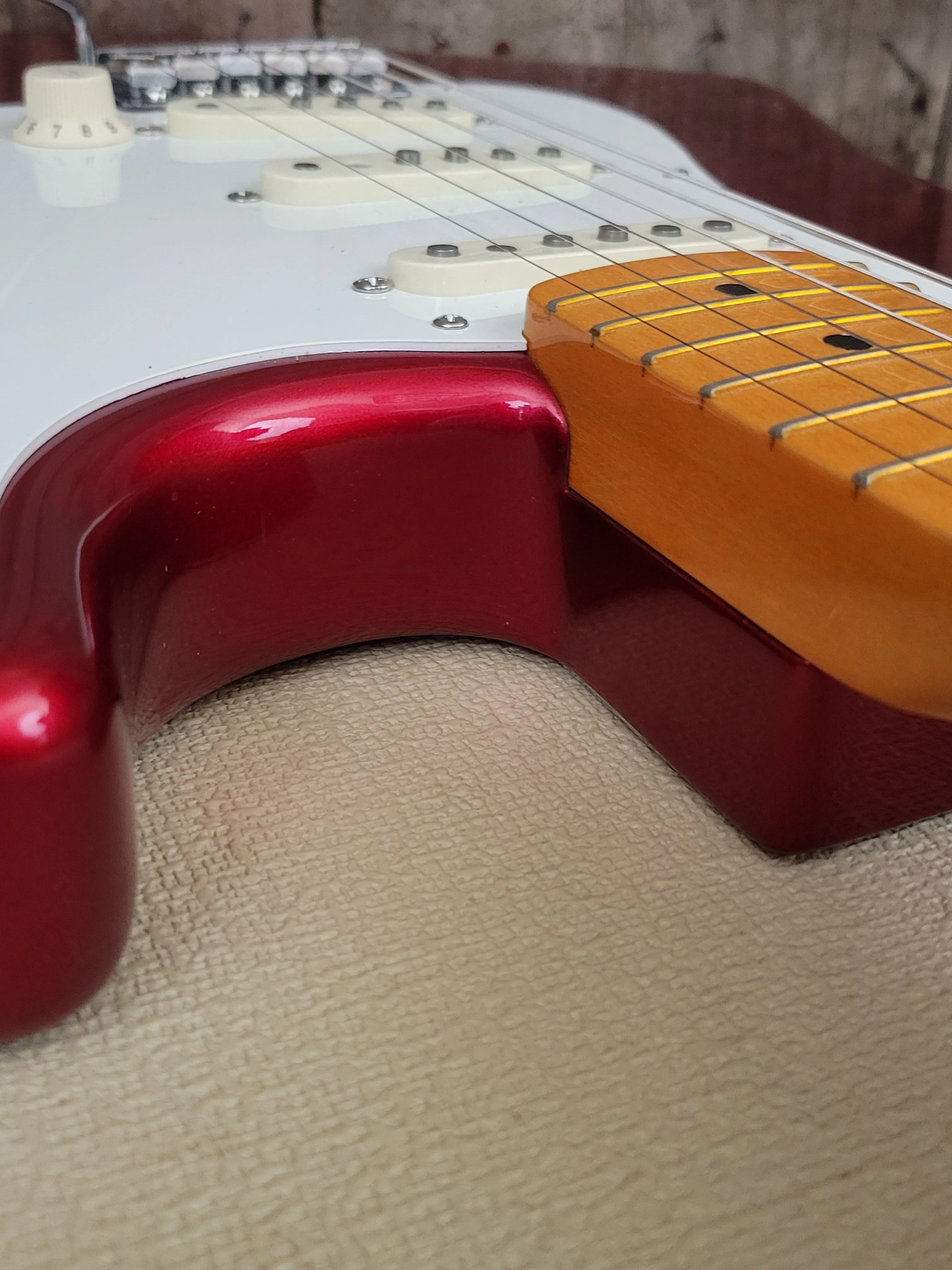 SOLD - Fender Stratocaster Eric Johnson 2006 Candy Apple Red