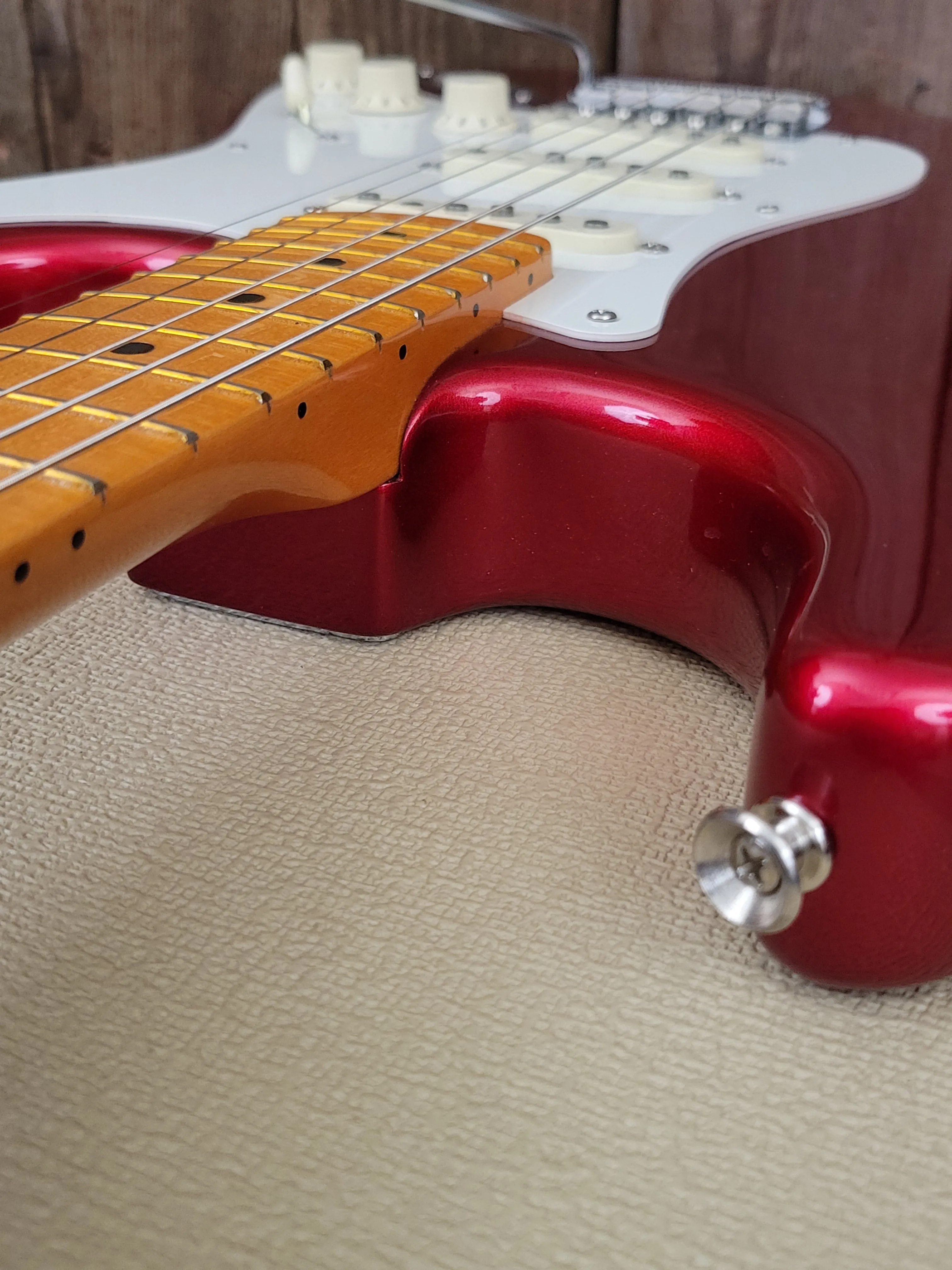 SOLD - Fender Stratocaster Eric Johnson 2006 Candy Apple Red