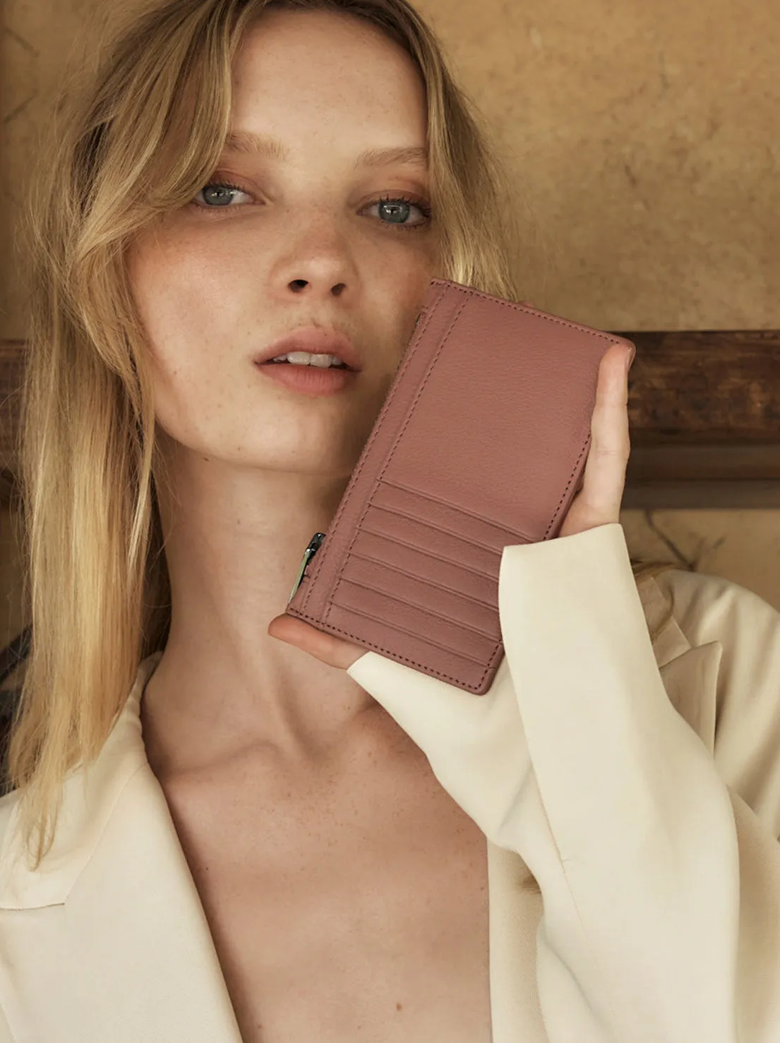 Status Anxiety - Avoiding Things Wallet - Dusty Rose