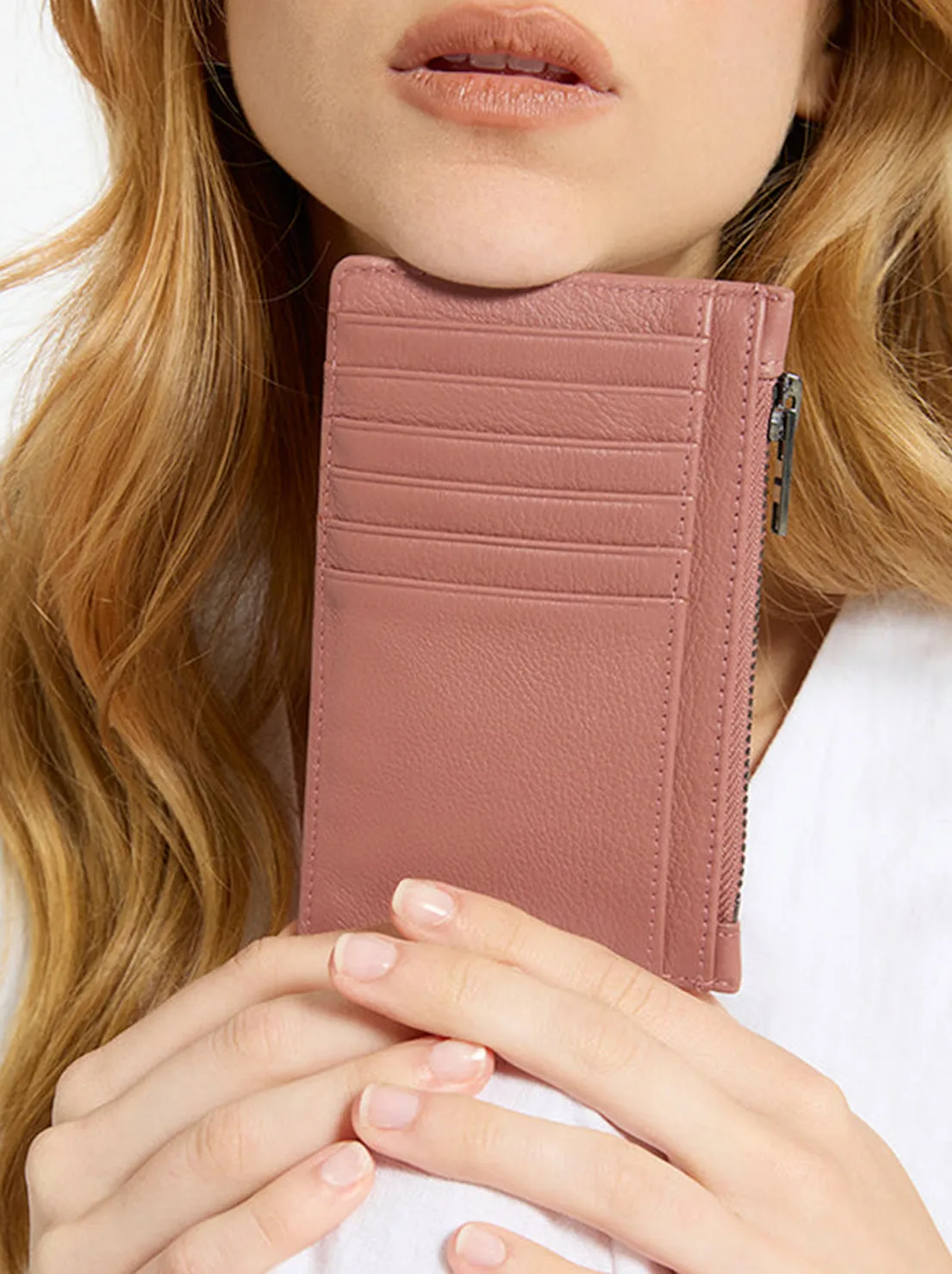 Status Anxiety - Avoiding Things Wallet - Dusty Rose