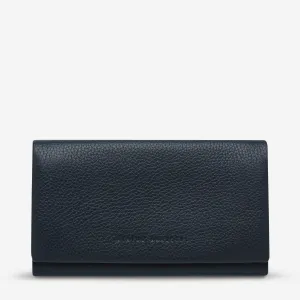 STATUS ANXIETY NEVERMIND WALLET NAVY BLUE