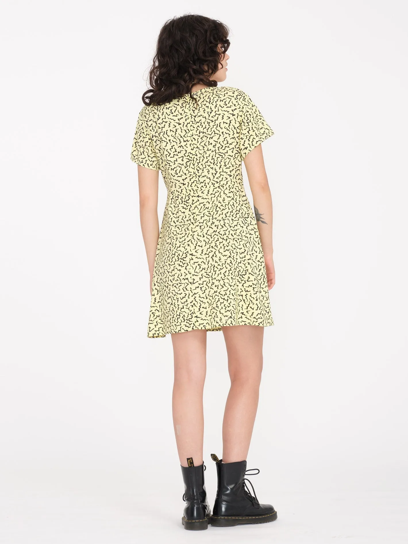 Surfpunk Dress - AURA YELLOW