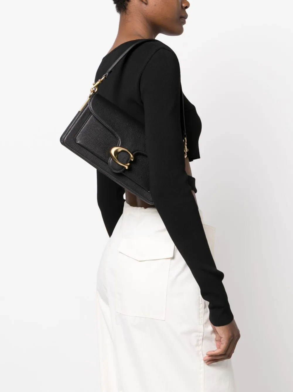 Tabby 26 leather shoulder bag