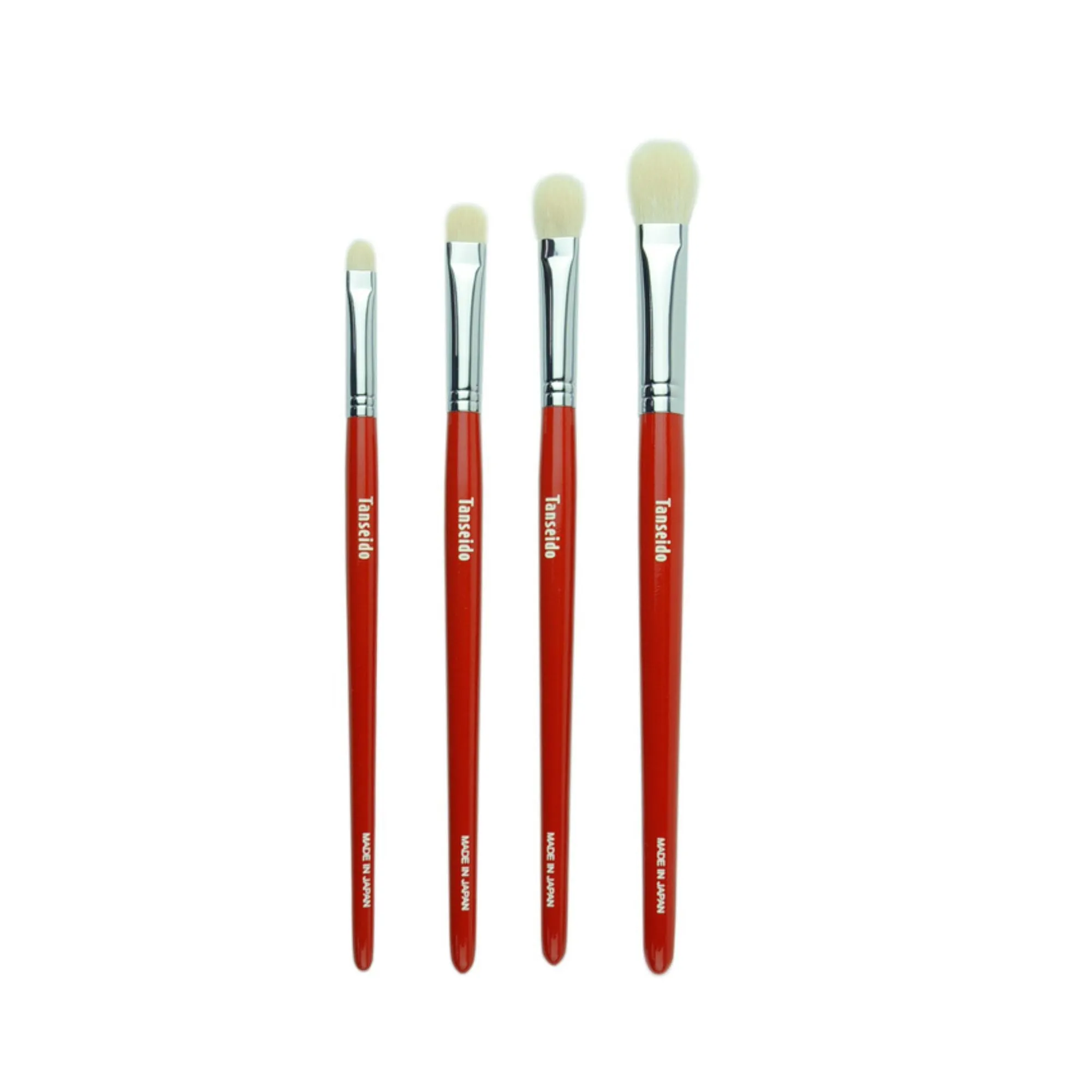 Tanseido YWQ 4 x Eyeshadow Brush Set
