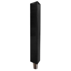 Tap Handle, Wood, Tall Three-Sided, Black Stain